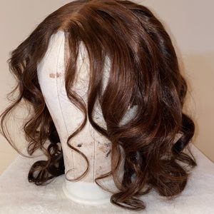 Brown colored wig